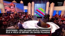 Quotidien : Léa Salamé révèle comment elle a vécu le départ de David Pujadas (vidéo)