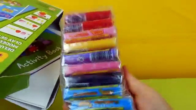 Peppa Pig Clay Buddies Surprise Eggs Dough Deluxe Modeling Clay Set