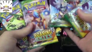 Pokemon Cards Roaring Skies Elite Trainer Box Opening w/ 8 Packs