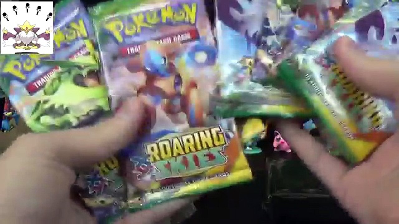Pokemon Cards Roaring Skies Elite Trainer Box Opening w/ 8 Packs