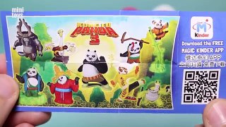 6 Kinder Joy & 6 Kinder Surprise Eggs Toys For Boys And Girls TMNT Minnie Mouse Kung Fu Panda 3