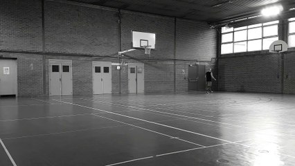 Most Basketball Three points in one minute (Single)