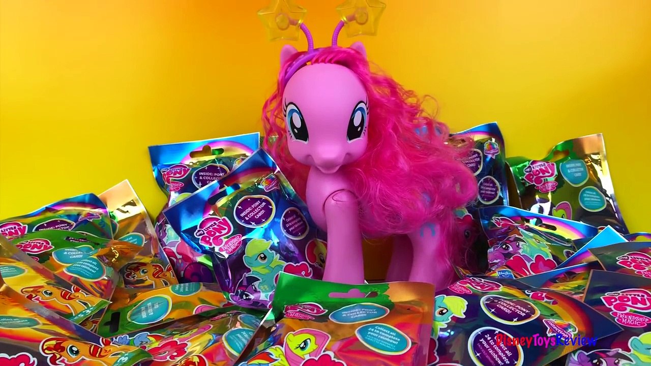MLP Blind Bags ❤ 24 My Little Pony Blind Bags ❤ Surprise Pony Bags talking  and moving Pinkie Pie - video Dailymotion