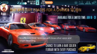 WARNING DONT BUY GOLD CRATES!!! (RACING RIVALS SOMETHING)