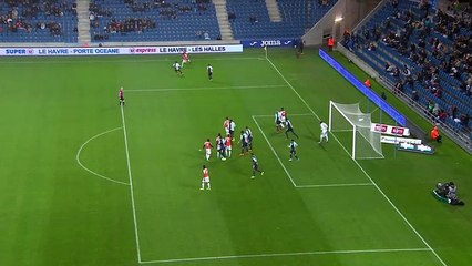 Fabien Lemoine  Goal HD - Le Havre	3-2	Lorient 02.10.2017