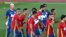 Bajo insultos Gerard Piqué entrenó con la selección española