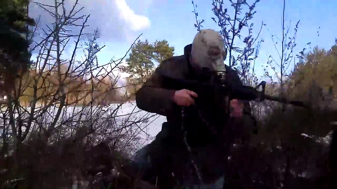 AIRSOFT GUN WAR: SNIPER SPIDERMAN vs WINTER Soldier In BB Air Pellet Nerf Gun Serie Bunkry 724