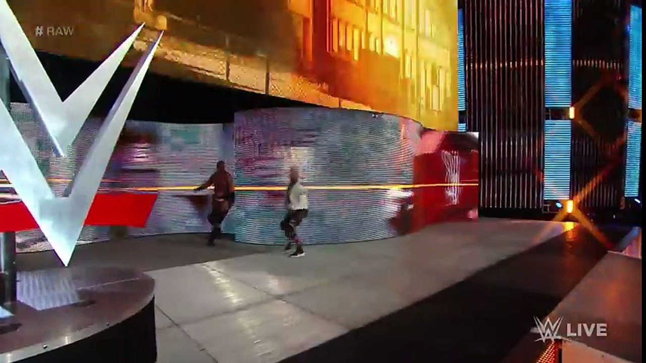 (4-4-2016) - RAW - Enzo Amore & Big Cass Interrupt The Dudley Boyz with their debut appearance with WWE