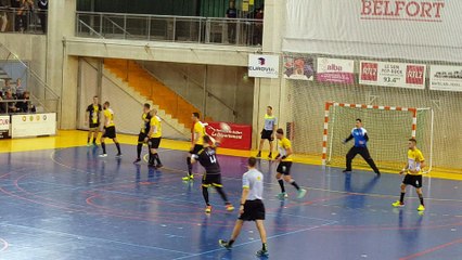 Hand | Le chambérien Mathieu Vigneron se joue de la défense de Belfort (N1)