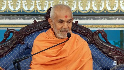 2017 10 02 - P. Mahant Swami Maharaj Evening Satsang Sabha