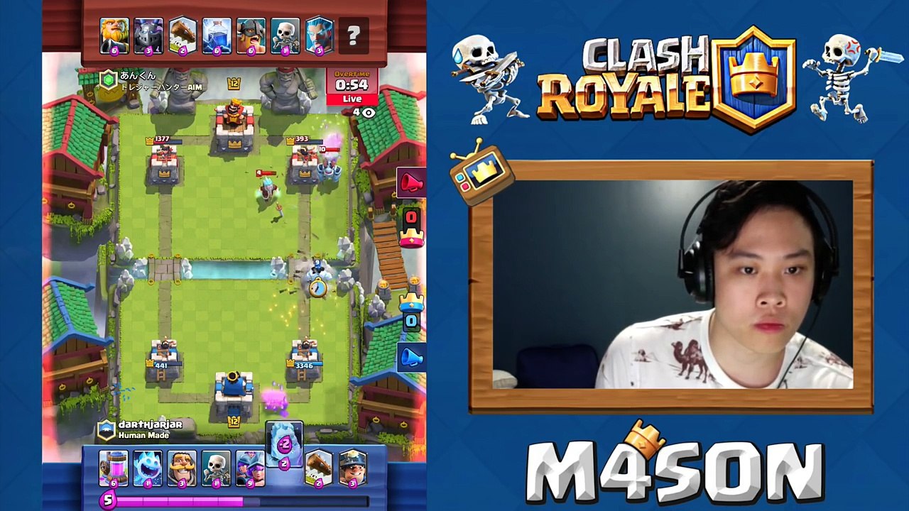 How To Play Three Musketeers Ft. darthjarjar • Clash Royale