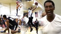 DJ Davis Hitting STEPH THREES VS Scottie Pippen Jr! INSANE Game Had Scottie Pippen FIRED UP!