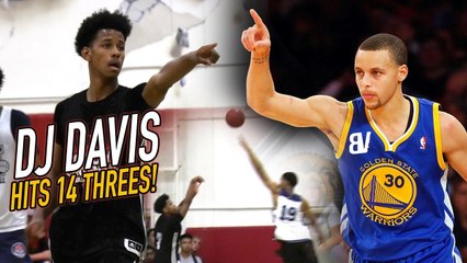 2020 DJ Davis 3-Pointer BARRAGE! Hits 14 THREES in ONE DAY! FULL WEEKEND HIGHLIGHTS