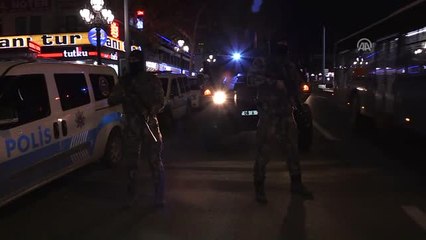 Sakarya Caddesi'nde Asayiş Uygulaması