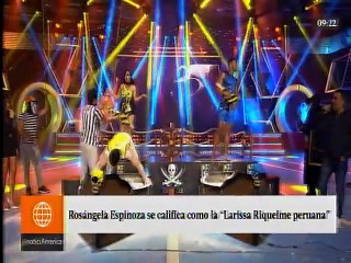 Rosángela Espinoza revela que jugador de la selección la llama para conocerla en persona