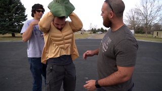 Hulk Rides a Boosted Board!! Hulk vs Red Hulk Bloopers! | Twin Family Fun Vlogs