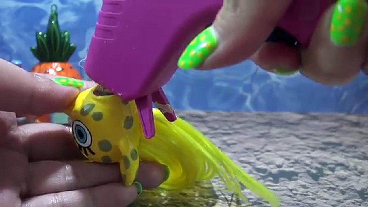 Custom SPONGEBOB SQUAREPANTS PONY Tutorial DIY MLP Nickelodeon My Little Pony