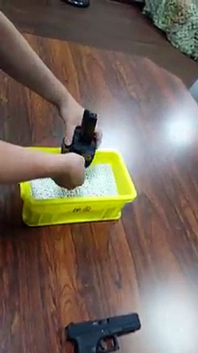 Air soft gun pistol mini