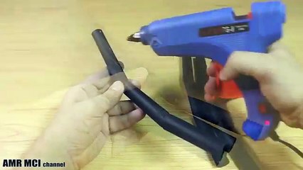 Cách làm súng AK47 bắn dây chun liên thanh tự động