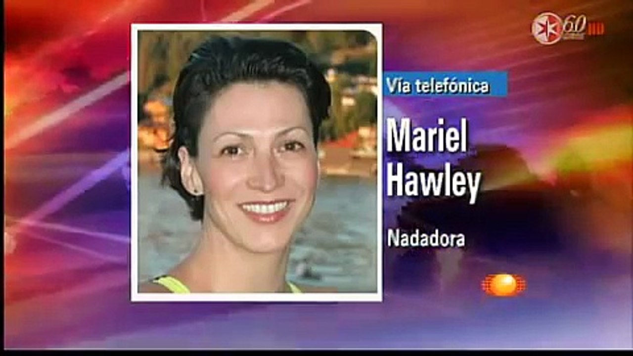 Mariel Hawley en el noticiero de Joaquín López-Dóriga