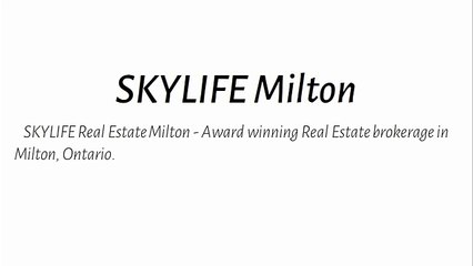 Milton real estate agents