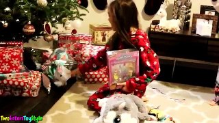 CHRISTMAS MORNING 2016 Opening Presents Surprise Toys - Giant Present Opening - Christmas gift haul