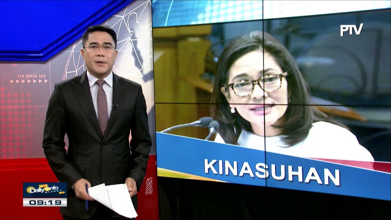 Sen. Hontiveros, kinasuhan ng paglabag sa anti-wiretapping