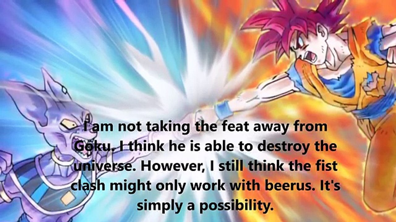 Super Saiyan God Vs Super Saiyan Blue