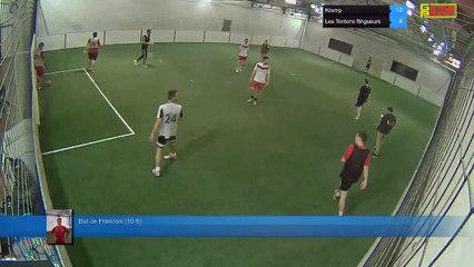 But de Francois (10-6) - Kramp Vs Les Tontons flingueurs - 02/10/17 20:00 - LIGUE 3