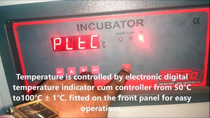 Bacteriological Incubator (with Digital Controller) by Tanco Lab Products