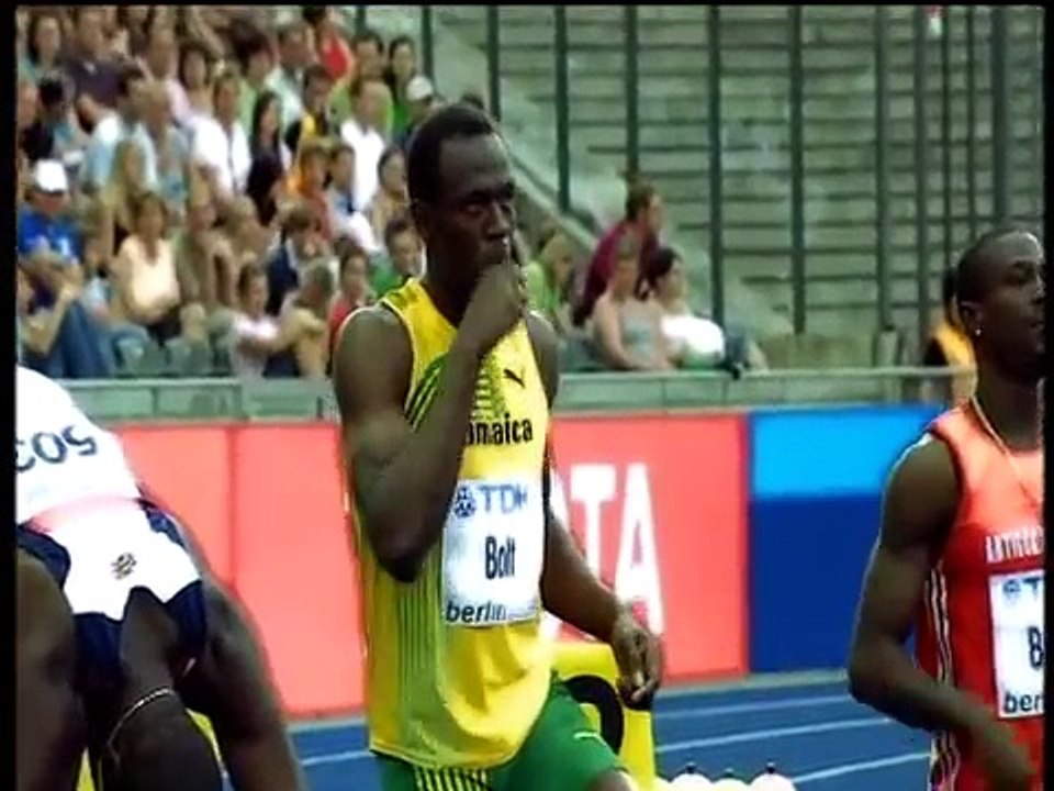 Usain Bolt new 100m world record: 9.58!!!