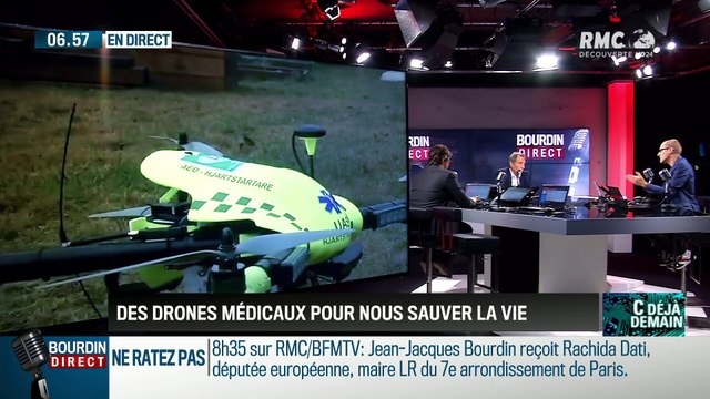 La chronique d'Anthony Morel: Des drones qui pourraient vous sauver la vie - 03/10