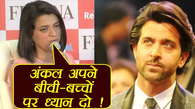 Kangana Ranaut SISTER Rangoli calls Hrithik Roshan UNCLE; REACTS to his legal complain | FilmiBeat