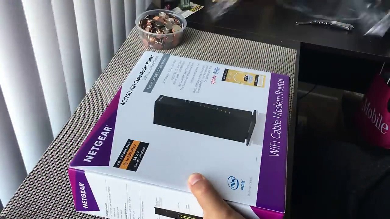 The best Modem WIFI Router!!! NETGEAR AC1750 Unboxing!!