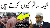 Muharram Men Shia Matam Kiun Karte Hen Very Nice Answer By Dr.Zakir naik 2017