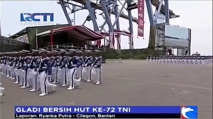 Begini Suasana Persiapan HUT TNI Ke-72