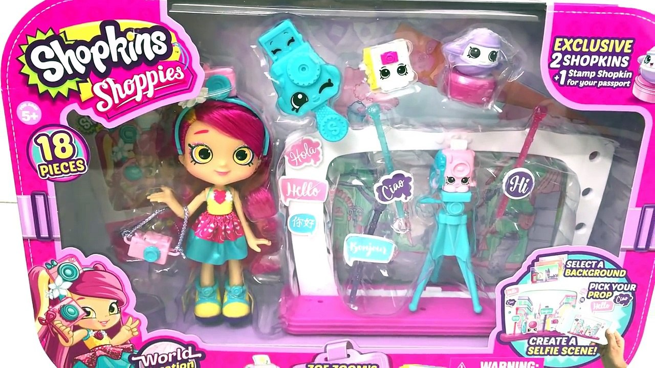 Shopkins Season 8 Zoe Zoom Peppa Mint Macy Macaron Spaghetti Sue Jessicake Oh Lala Macaron Cafe