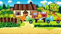 My Red Truck episodes with vehicles | Trucks for kids | Cartoons for children Part 2