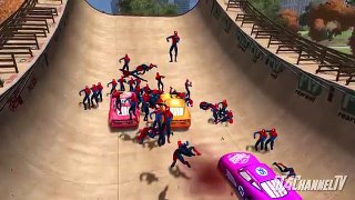 50 Spiderman Going Crazy w / Disney Cars Pixar Lightning McQueen