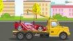 Yellow & Red Racing Cars and Taxi - The Big Race in the City of Cars Cartoons for Children