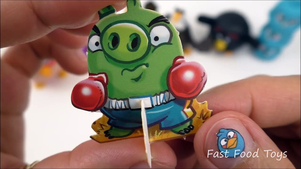 2017 BURGER KING ANGRY BIRDS MOVIE McDONALD'S HAPPY MEAL TOYS KID FULL SET 6 WORLD COLLECTION EUROPE-DeCXo0JdEwc