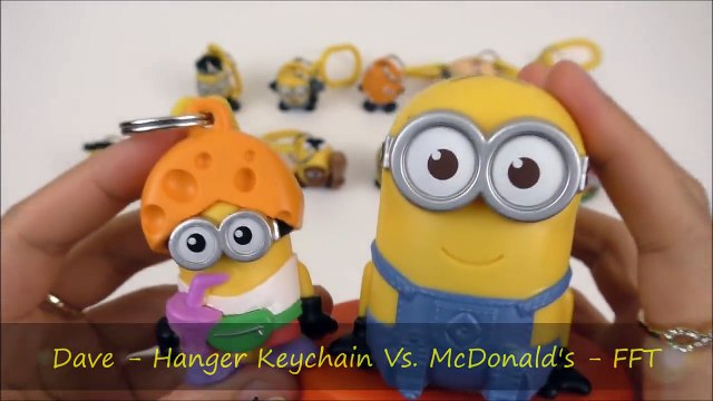 2017 DESPICABLE ME 3 MOVIE SURPRISE BLIND BAGS HANGER KEYCHAINS McDONALD'S MINIONS HAPPY MEAL TOYS I1J5FpFabY