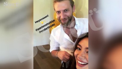 Neslihan Atagül'ün saçları takma çıktı