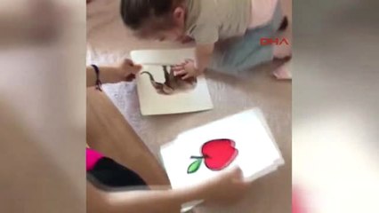 Antalya 23 Aylık Down Sendromlu İnci Su'nun Atatürk Sevgisi