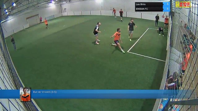 But de Vincent (5-5) - Les Bims Vs ENSMA FC - 02/10/17 19:00 - LIGUE 1 - Poitiers Game Parc
