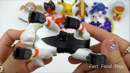 2017 McDONALD'S POKEMON SUN MOON HAPPY MEAL TOYS FULL SET 10 KID WORLD COLLECTION UNBOXING AUSTRALIA-GV7kiL8YV8Y