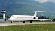 Aviatrans MD-83 Takeoff at Tivat Airport ..