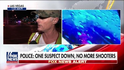 Las Vegas firefighter  It was like a war scene