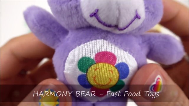 BURGER KING CARE BEARS McDONALD'S HAPPY MEAL TOYS KIDS MEAL TOYS 2017 vs 2005 FULL SET 4 COLLECTION-n6CLmMwbNSU