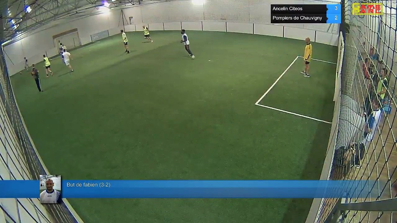 But de fabien (3-2) - Ancelin Citeos Vs Pompiers de Chauvigny  - 02/10/17 20:00 - LIGUE 2